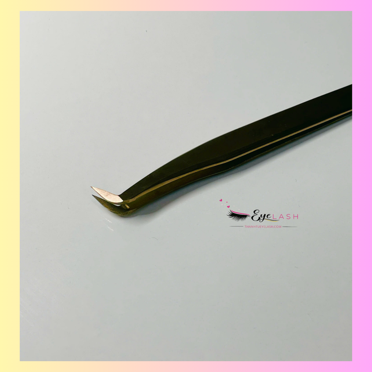 Nhíp Nối Mi Volume Mủi Nhám. Dụng Cụ Nối Mi Thanh Tú EyeLash.