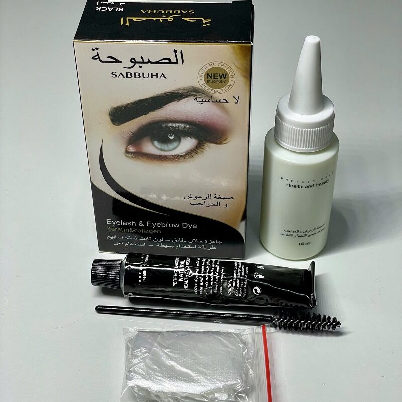 Phủ Nhuộm Đen Mi Sabbuha. Dụng Cụ Nối Mi Thanh Tú EyeLash.
