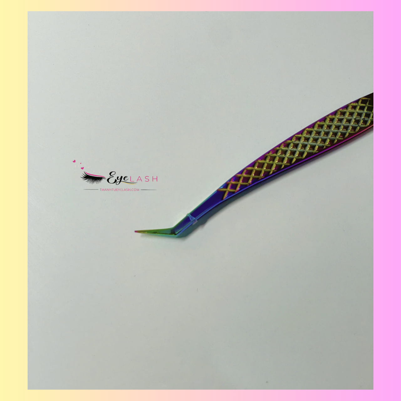 Nhíp Nối Mi Volume Mủi Nhám Cao Cấp Tạo Fan Mi. Dụng Cụ Nối Mi Thanh Tú Eyelash.