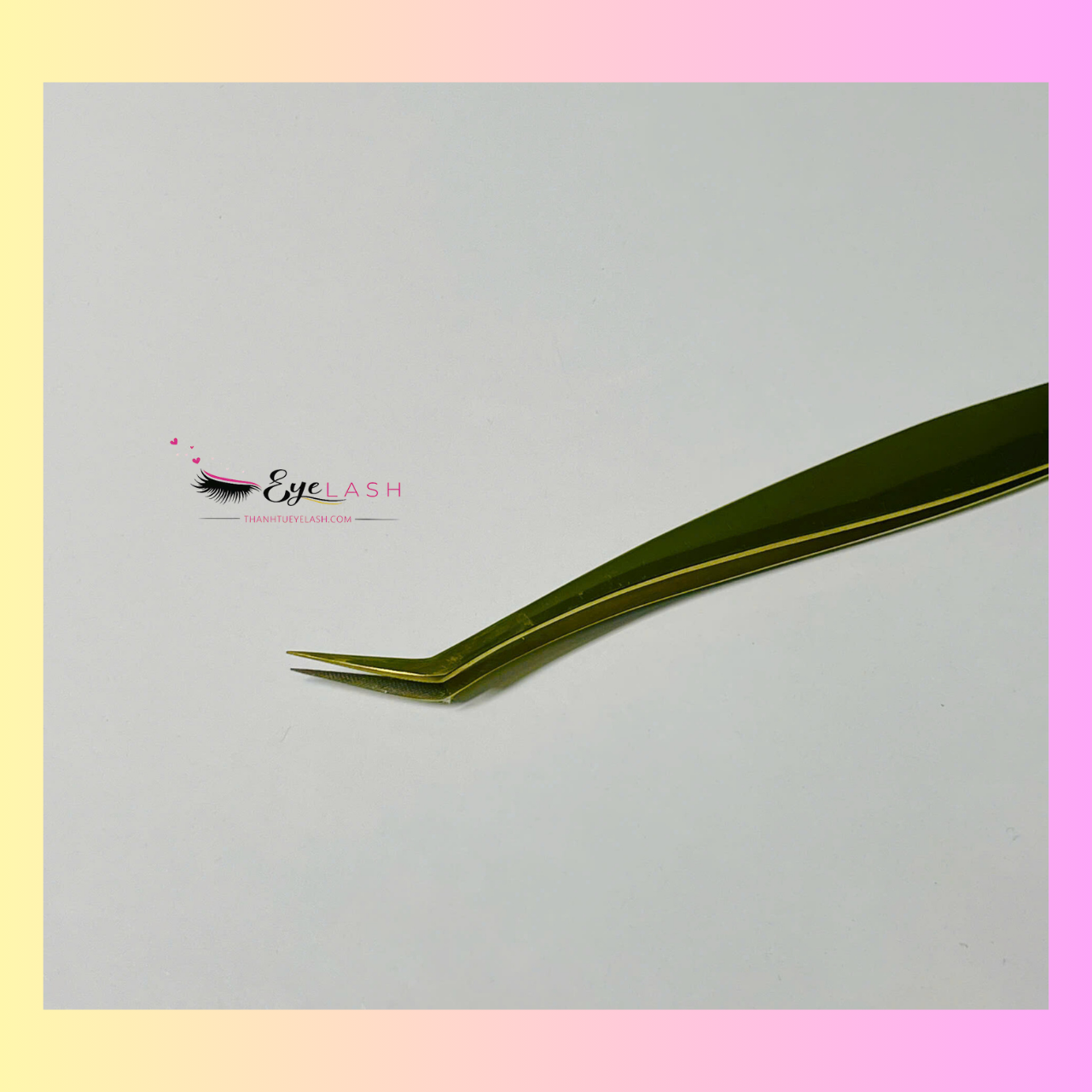 Nhíp Nối Mi Volume Mủi Nhám Cao Cấp. Dụng Cụ Nối Mi Thanh Tú Eyelash.