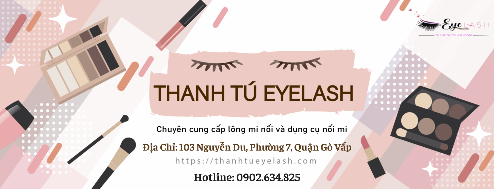 thanh tu eyelash banner