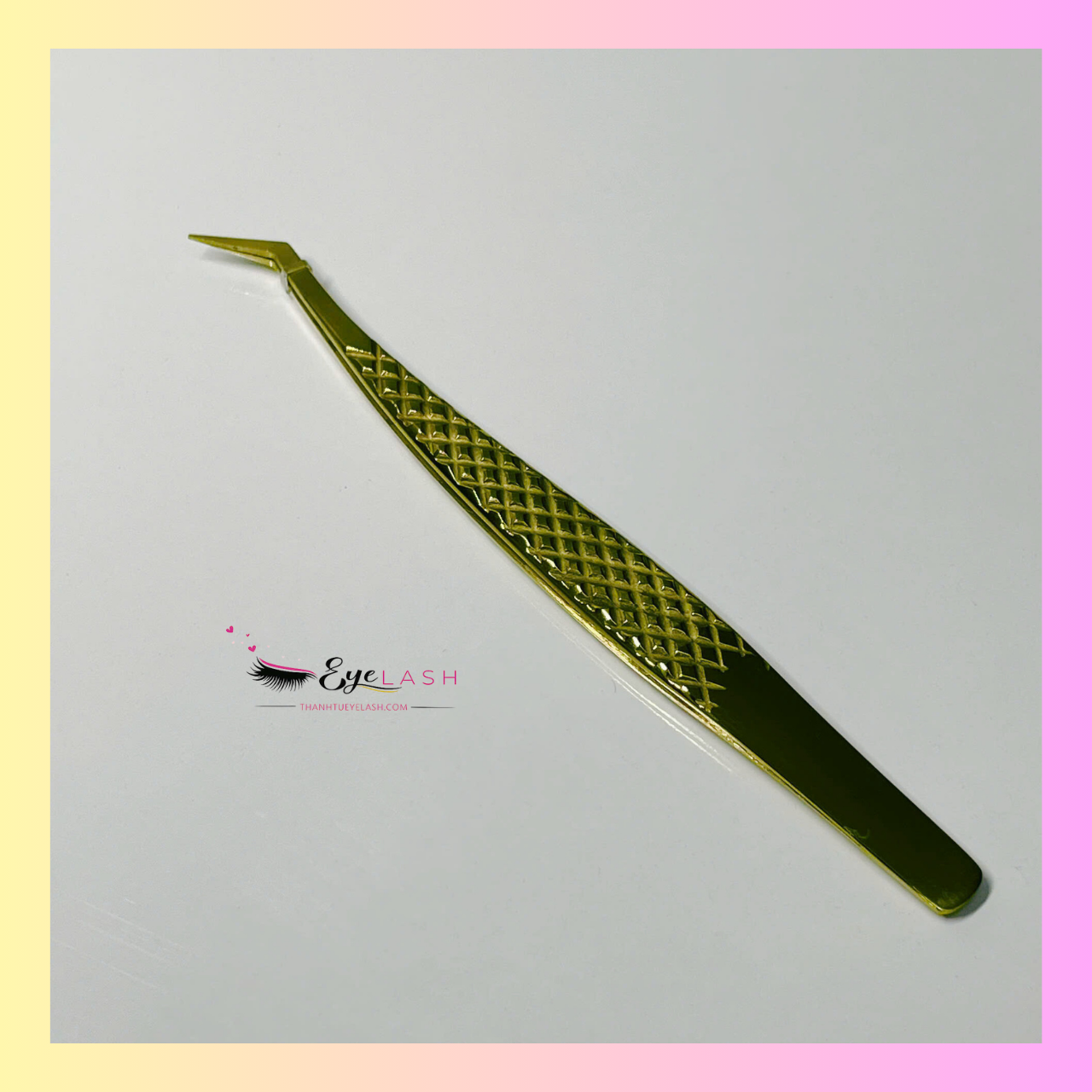 Nhíp Nối Mi Volume Cao Cấp Màu Vàng Ánh Kim – Thanh Tú EyeLash