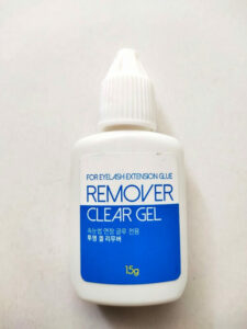 Gel Tháo Mi Không Cay Remover Clear Gel 15g chính hãng.